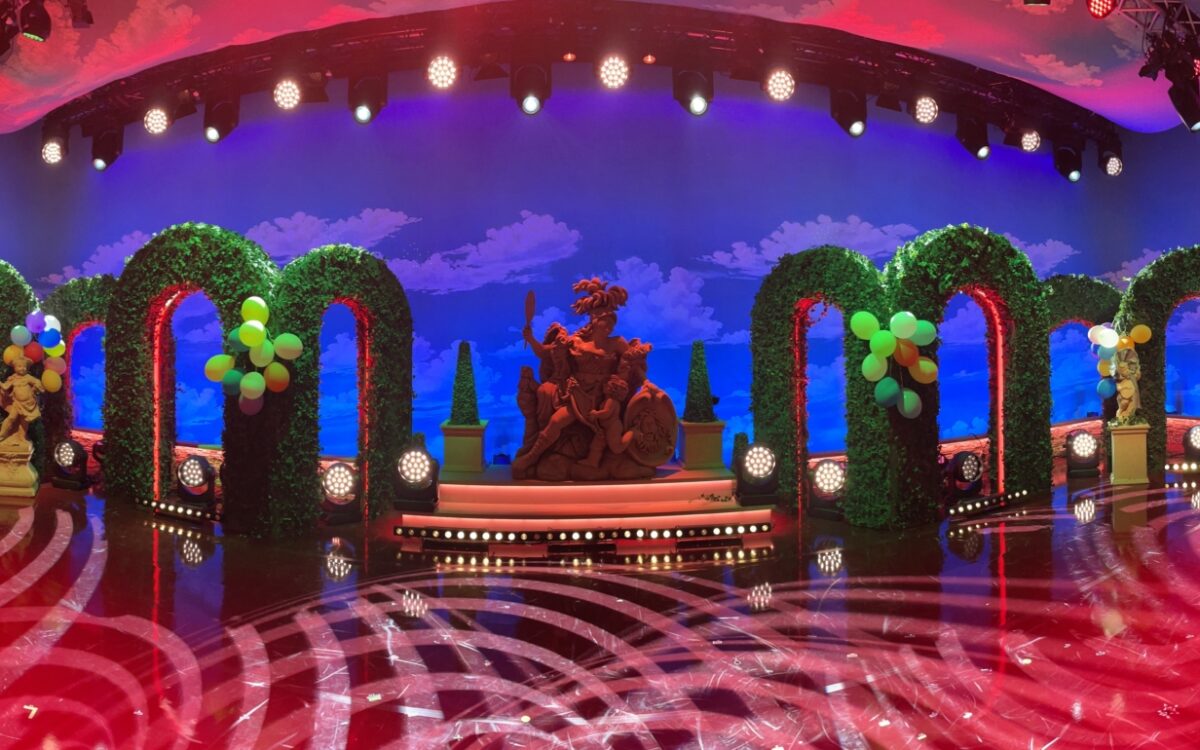 Fastnacht in Franken Buehne Himmel Fastnacht in Franken Buehne Himmel