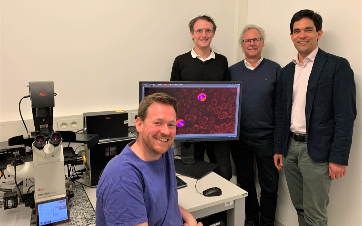 Forschungsteam am Uniklinikum Forschungsteam am Uniklinikum