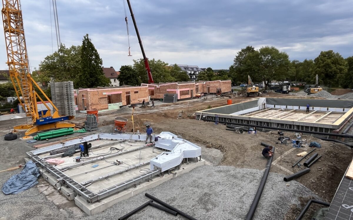 Baustelle Freibad Volkach Baustelle Freibad Volkach