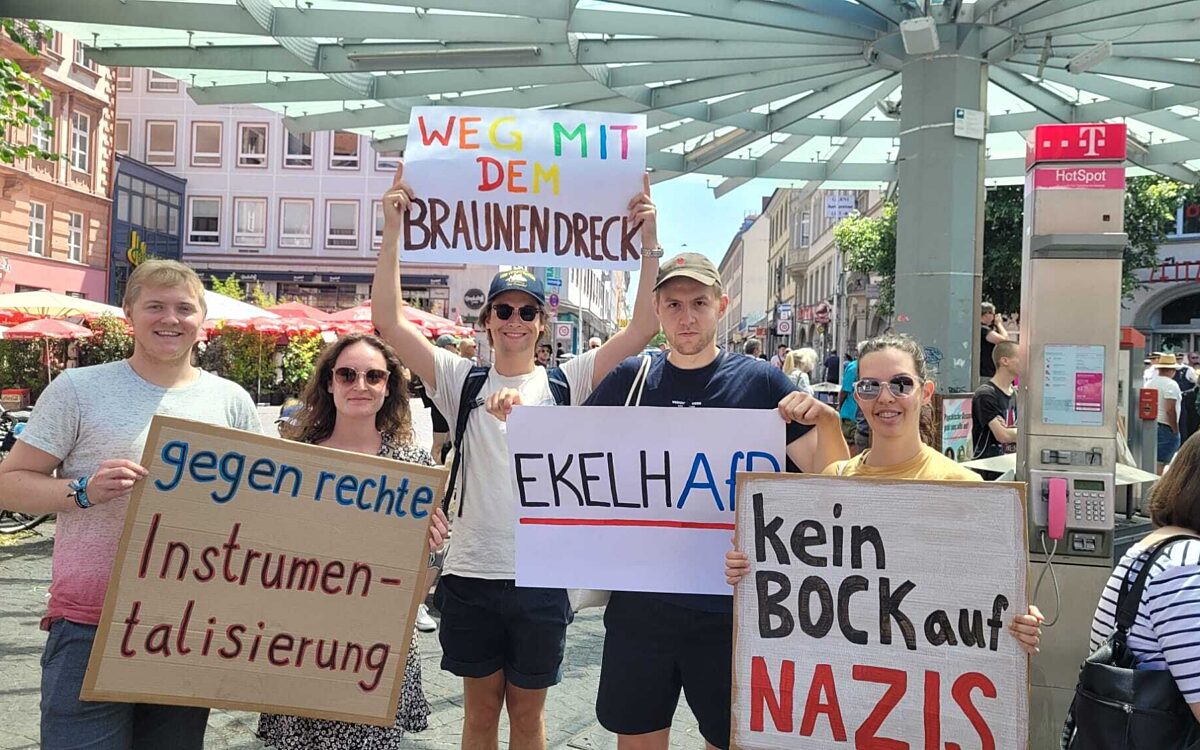 Gegendemo am Gedenktag Gegendemo am Gedenktag