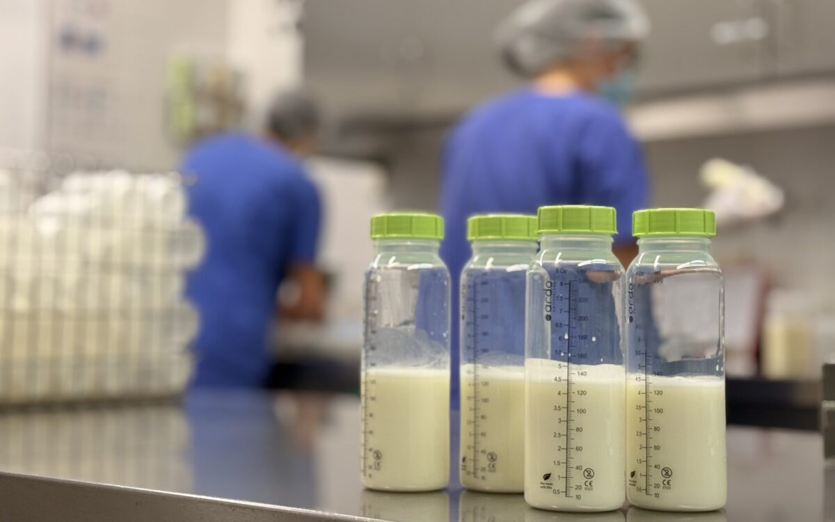 Gespendete Frauenmilch am UKW Gespendete Frauenmilch am UKW