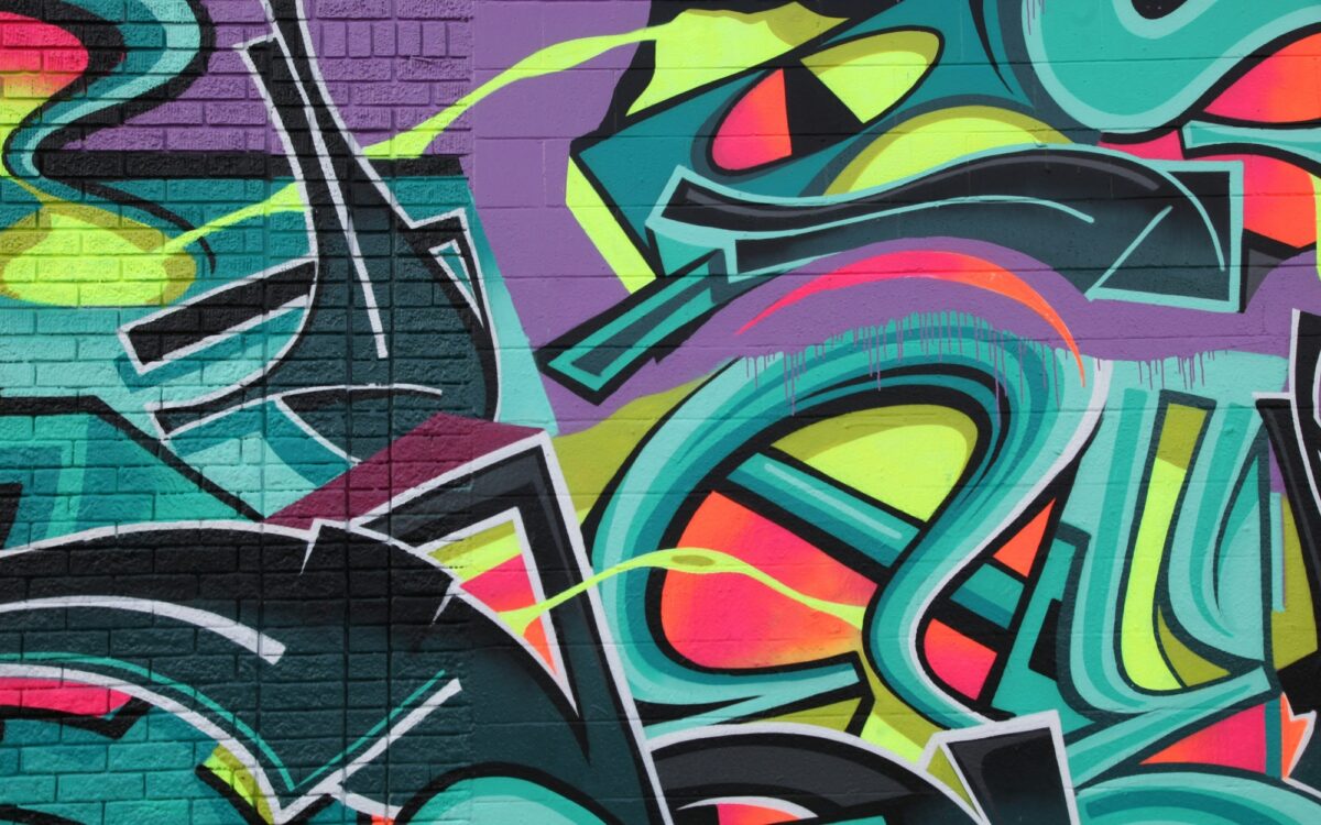 Graffiti an einer Wand