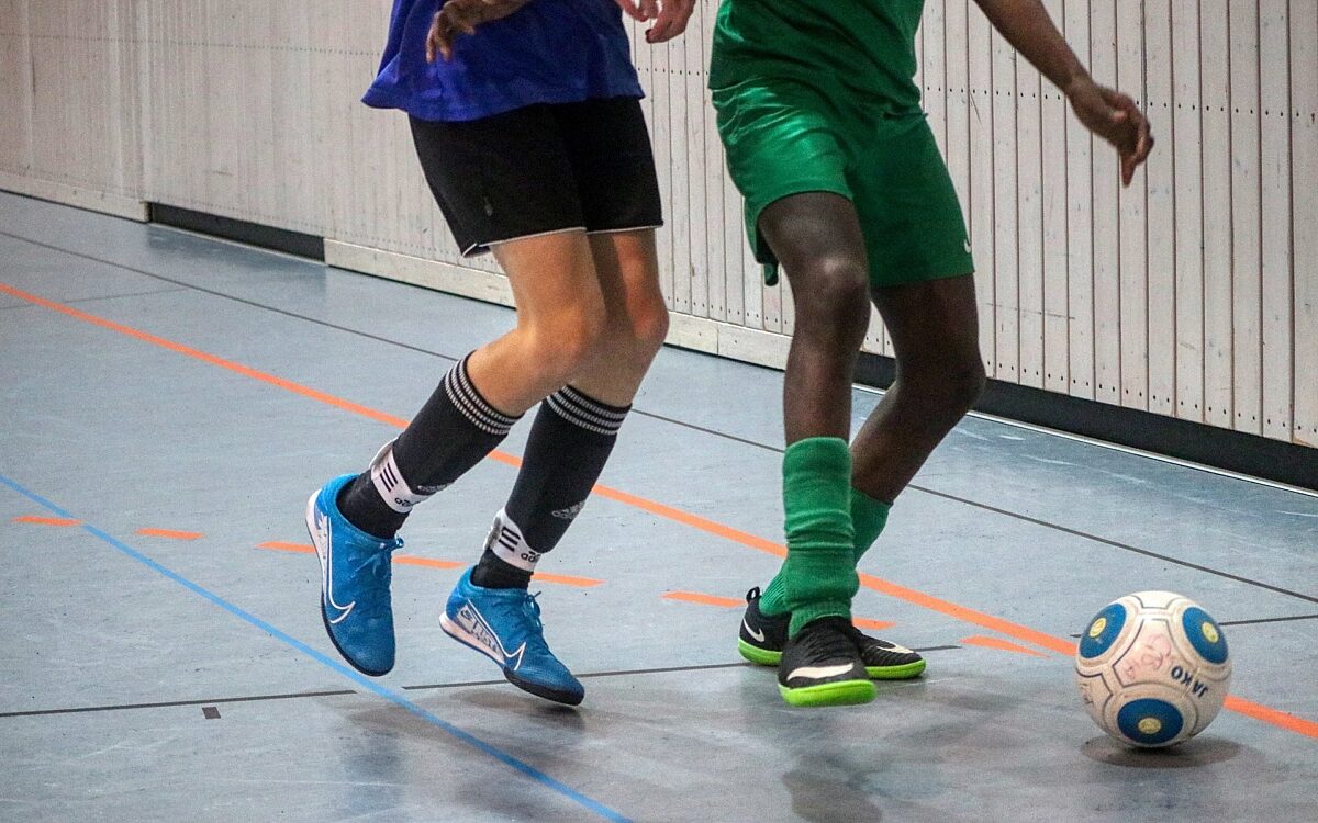 Hallenfussball Bild von Hallenfussball Bild von