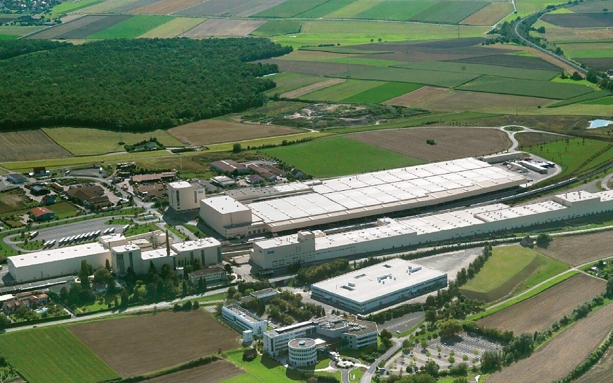 Das ist ein Luftbild von der Firma Knauf Das ist ein Luftbild von der Firma Knauf