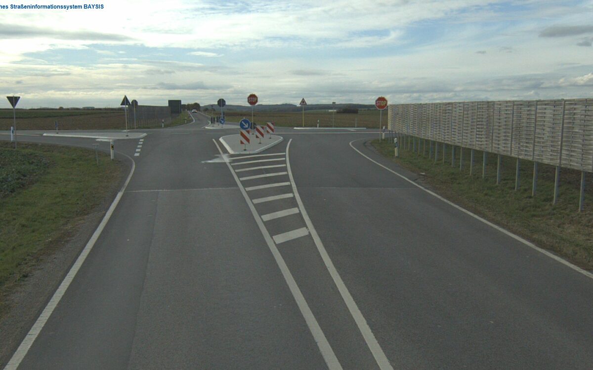 Kreuzung B 19 Giebelstadt Euerhausen by Bayerisches Strasseninformationssystem BAYIS St MB Kreuzung B 19 Giebelstadt Euerhausen by Bayerisches Strasseninformationssystem BAYIS St MB