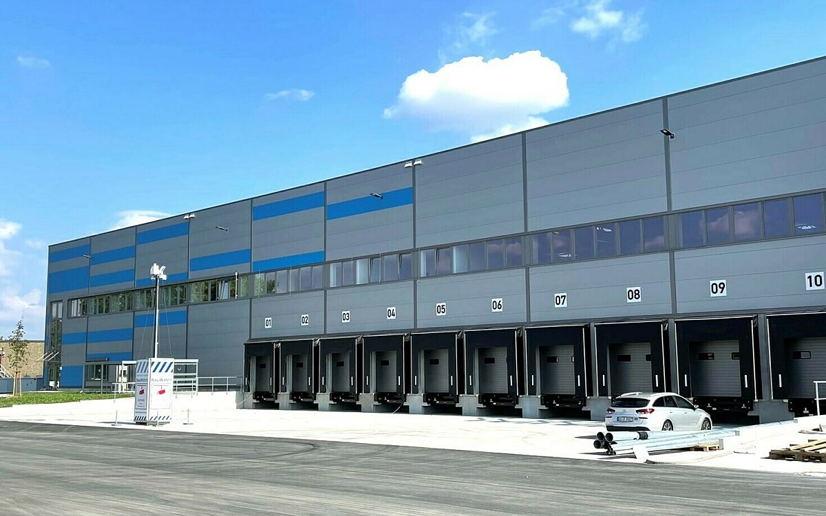 Das PUMA-Logistikzentrum in Kitzingen Das PUMA-Logistikzentrum in Kitzingen