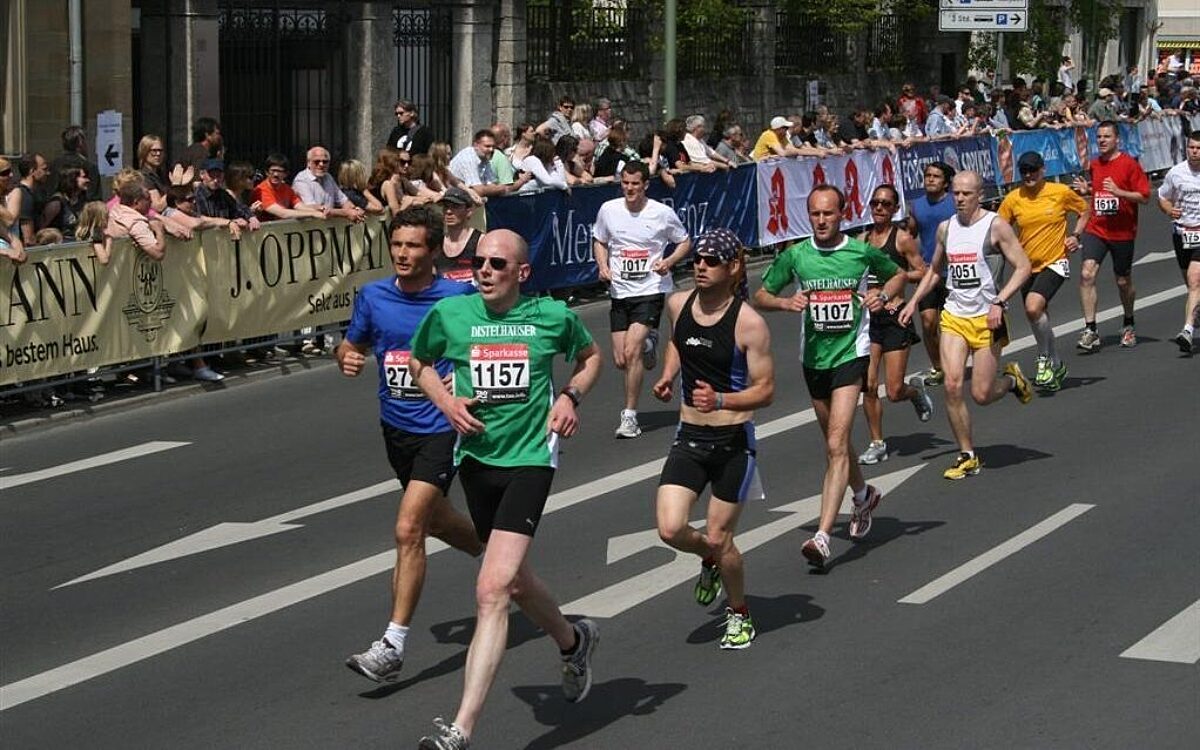 Laeufer beim Wuerzburger Residenzlauf Laeufer beim Wuerzburger Residenzlauf