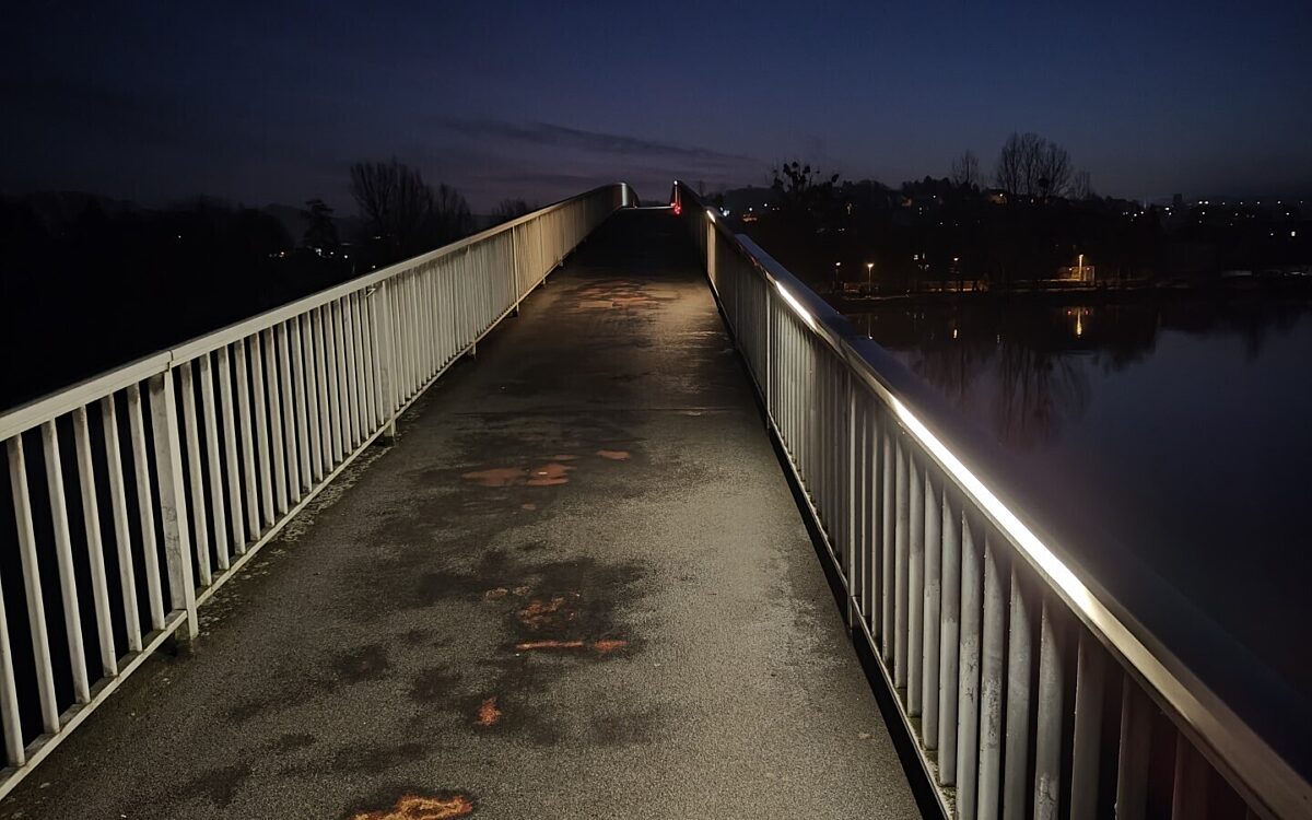 Abschied vom Ludwig-Volk-Steg zwischen Veitshöchheim und Margetshöchheim Abschied vom Ludwig-Volk-Steg zwischen Veitshöchheim und Margetshöchheim