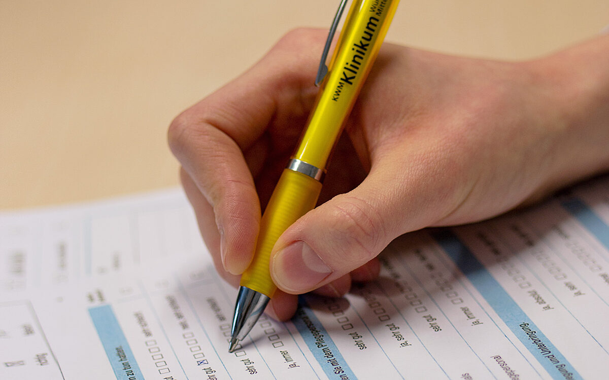 Patientenfragebogen am KWM Patientenfragebogen am KWM