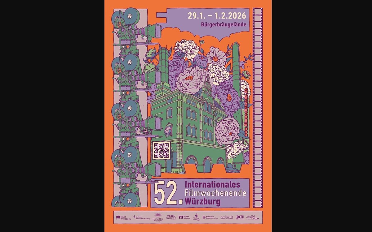 Plakatmotiv vom 52 Internationalen Filmwochenende in W Ue Plakatmotiv vom 52 Internationalen Filmwochenende in W Ue