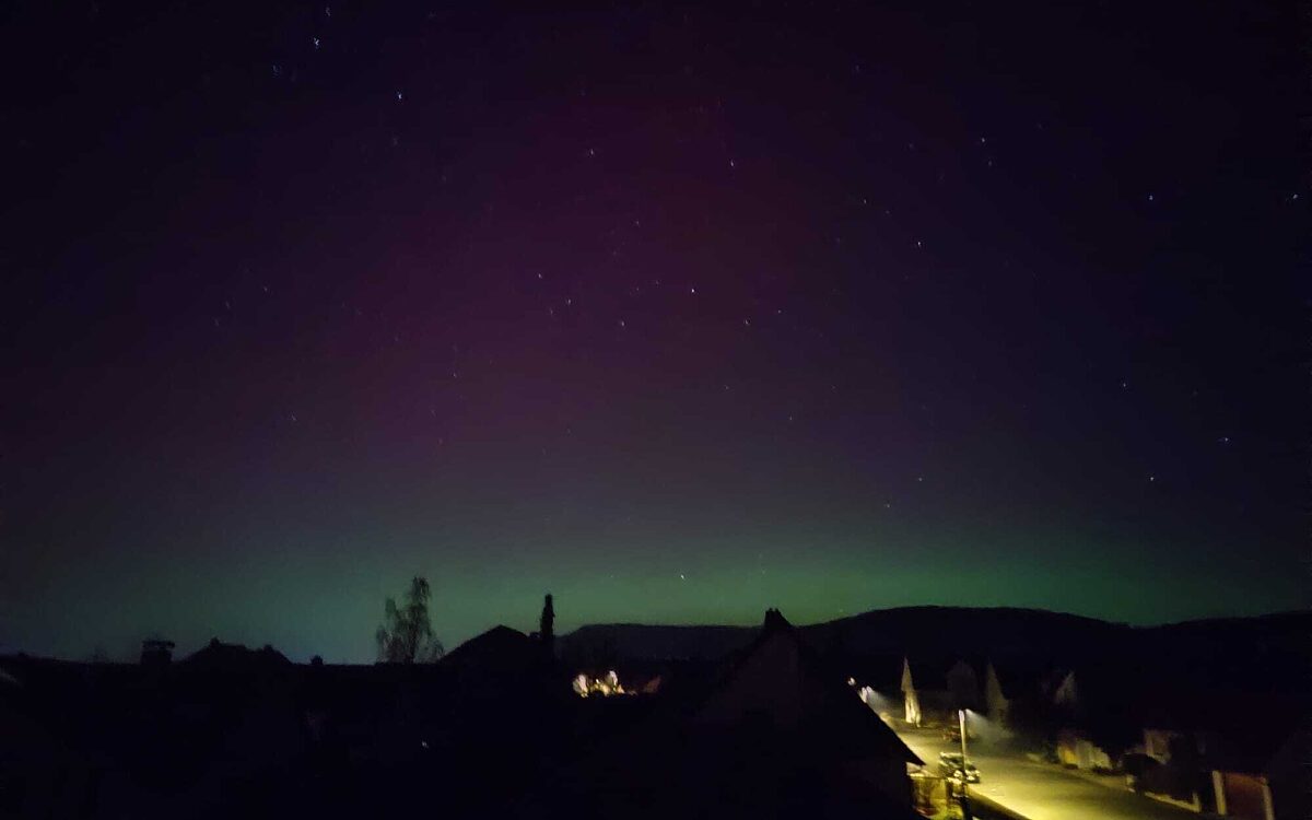 Polarlicht Thüngersheim 3 Polarlicht Thüngersheim 3