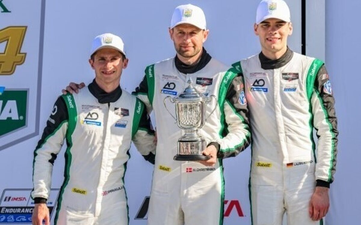 Priaulx Christensen und Heinrich vom Team AO Racing Foto AO Racing Priaulx Christensen und Heinrich vom Team AO Racing Foto AO Racing