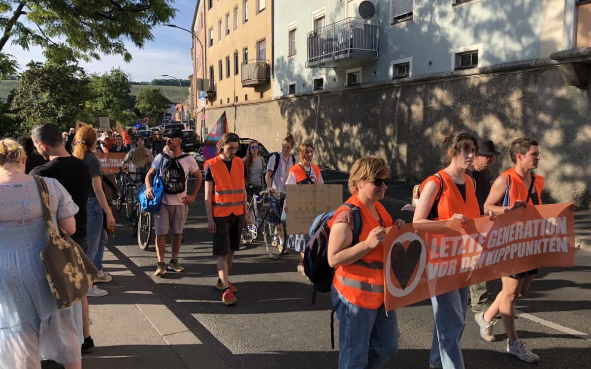 Protestmarsch Letzte Generation Protestmarsch Letzte Generation