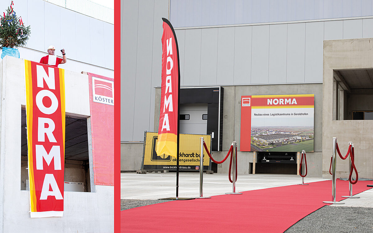 Richtfest Gerolzhofen NORMA Richtfest Gerolzhofen NORMA