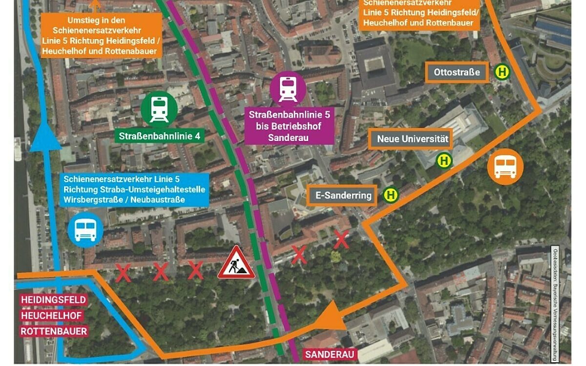 Die Bauphase Drei am Würzburger Sanderring Die Bauphase Drei am Würzburger Sanderring