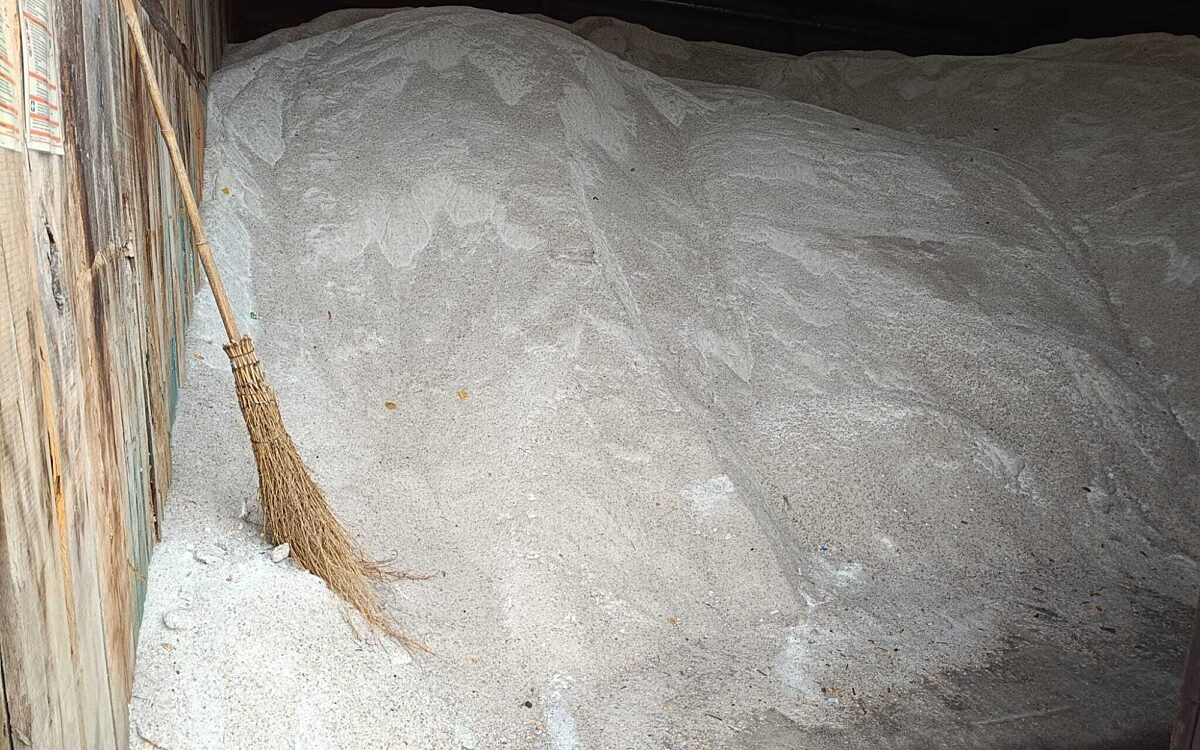 Salz fuer den Winterdienst