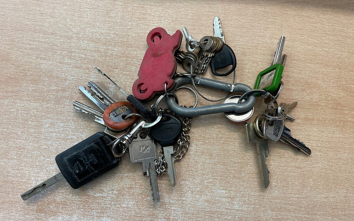 Schluesselbund des Unbekannten aus Kreuzwertheim Schluesselbund des Unbekannten aus Kreuzwertheim