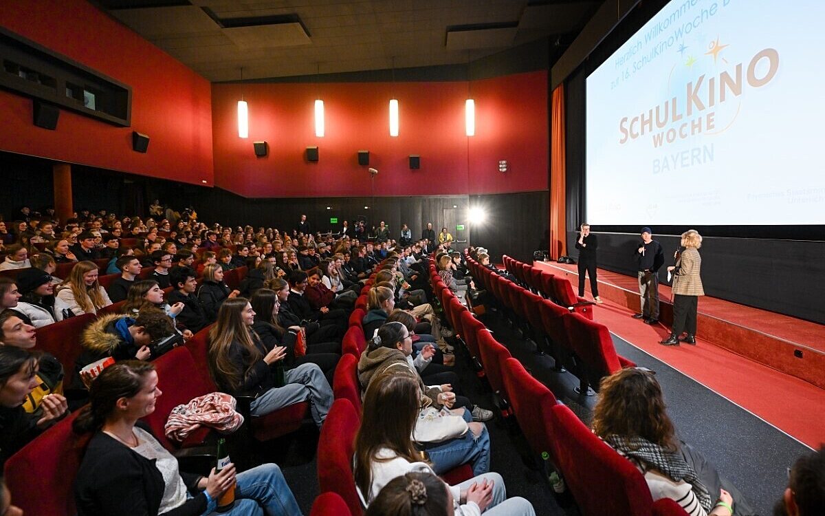 Auftakt zur SchulKinoWoche Bayern mit Michael Bully Herbig Auftakt zur SchulKinoWoche Bayern mit Michael Bully Herbig