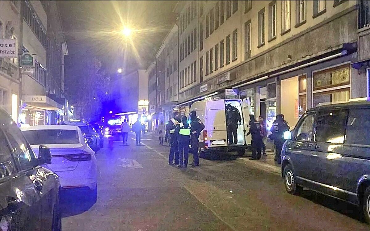 Drogenrazzia Theaterstrasse Drogenrazzia Theaterstrasse