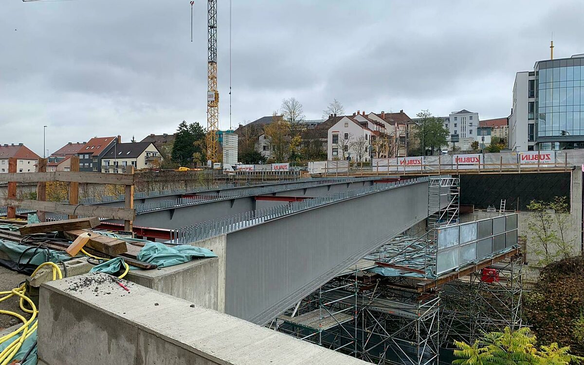 Siligmuellerbruecke Stahltraeger 1 Siligmuellerbruecke Stahltraeger 1