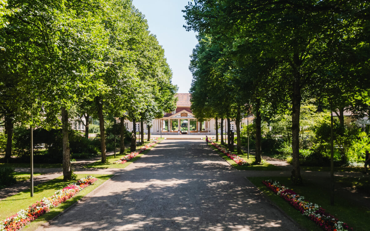 Staatsbad Bad Bocklet_ Kurpark Drohne_Staatsbad Touristik Bad Bocklet Gmb H