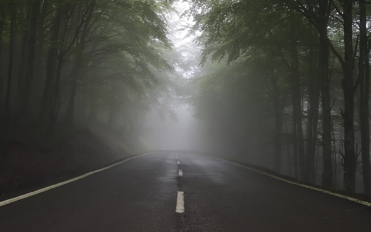 Symbolbild Nebel auf der Strasse Symbolbild Nebel auf der Strasse