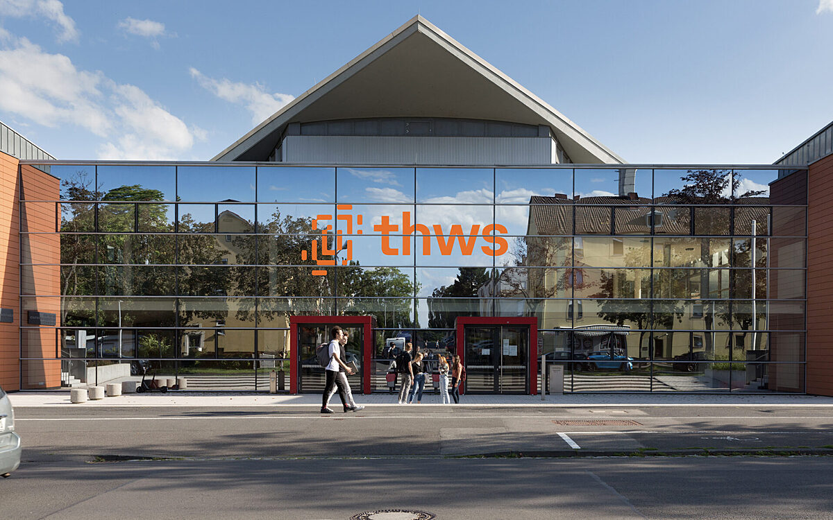 Das Gebäude der THWS Schweinfurt von aussen