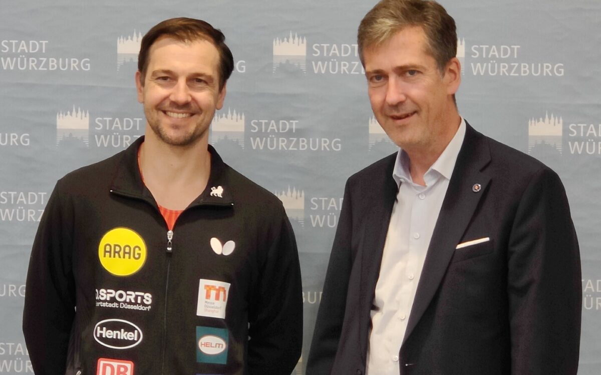 Timo Boll und Christian Schuchardt Timo Boll und Christian Schuchardt