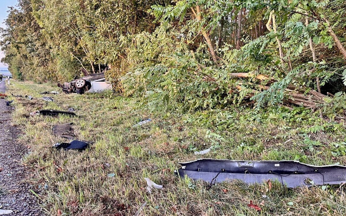 Unfall zw Gaibach und Kolitzheim 2 Unfall zw Gaibach und Kolitzheim 2