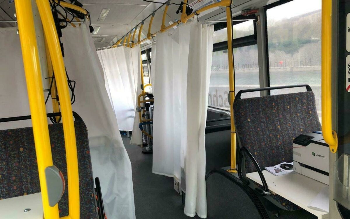 WVV Testbus Wuerzburg Kabinen WVV Testbus Wuerzburg Kabinen