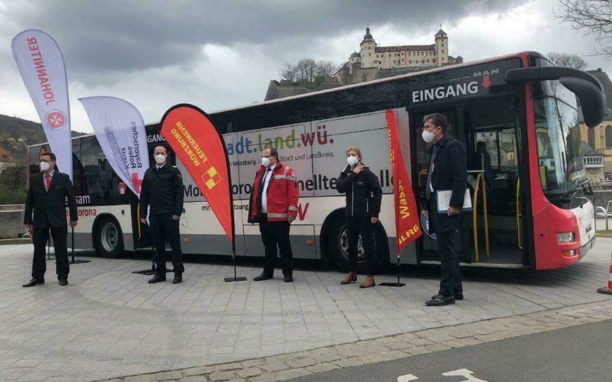 Neuer WVV Testbus Würzburg vorgestellt Neuer WVV Testbus Würzburg vorgestellt