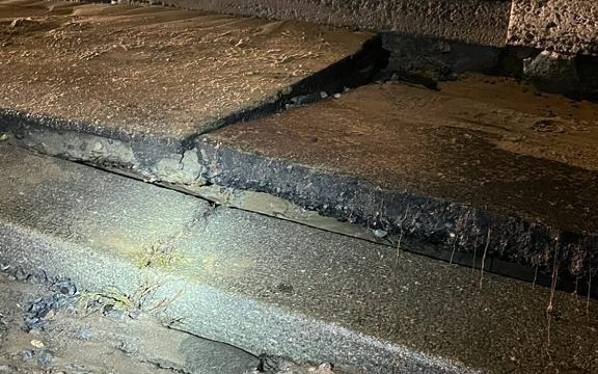 Wasserrohrbruch Heidingsfeld 1 Wasserrohrbruch Heidingsfeld 1