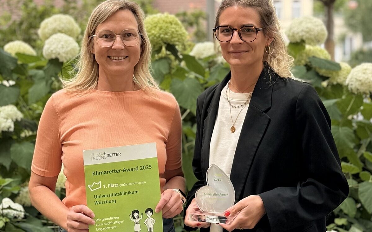 Auszeichnung Uniklinik Klimaschutz Auszeichnung Uniklinik Klimaschutz