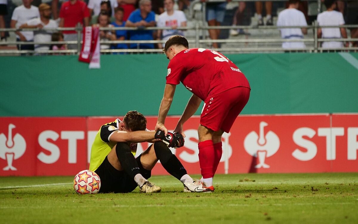 Kickers nach Pokal-Niederlage Hoffenheim Kickers nach Pokal-Niederlage Hoffenheim