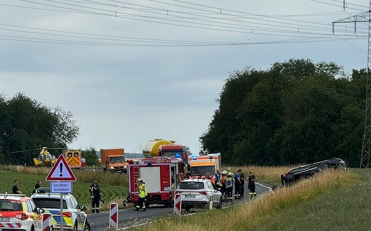 Unfall bei Triefenstein Rollerfahrerin Unfall bei Triefenstein Rollerfahrerin