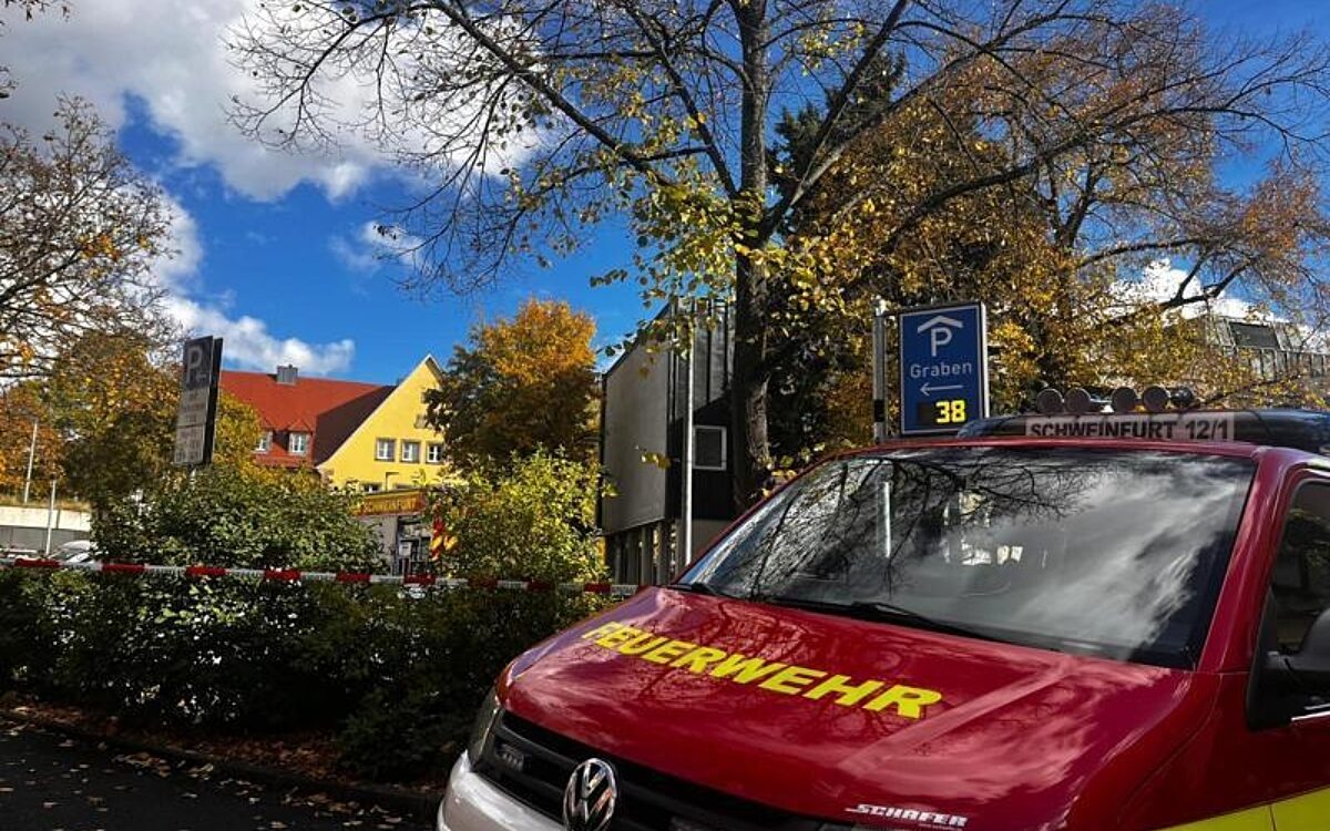 Brand Tiefgarage am Graben SW Brand Tiefgarage am Graben SW