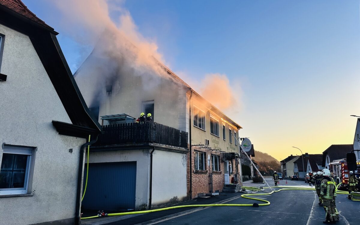Wohnhausbrand Ziegelanger Hassberge Foto Michael Will Kreisbauverband Hassberge
