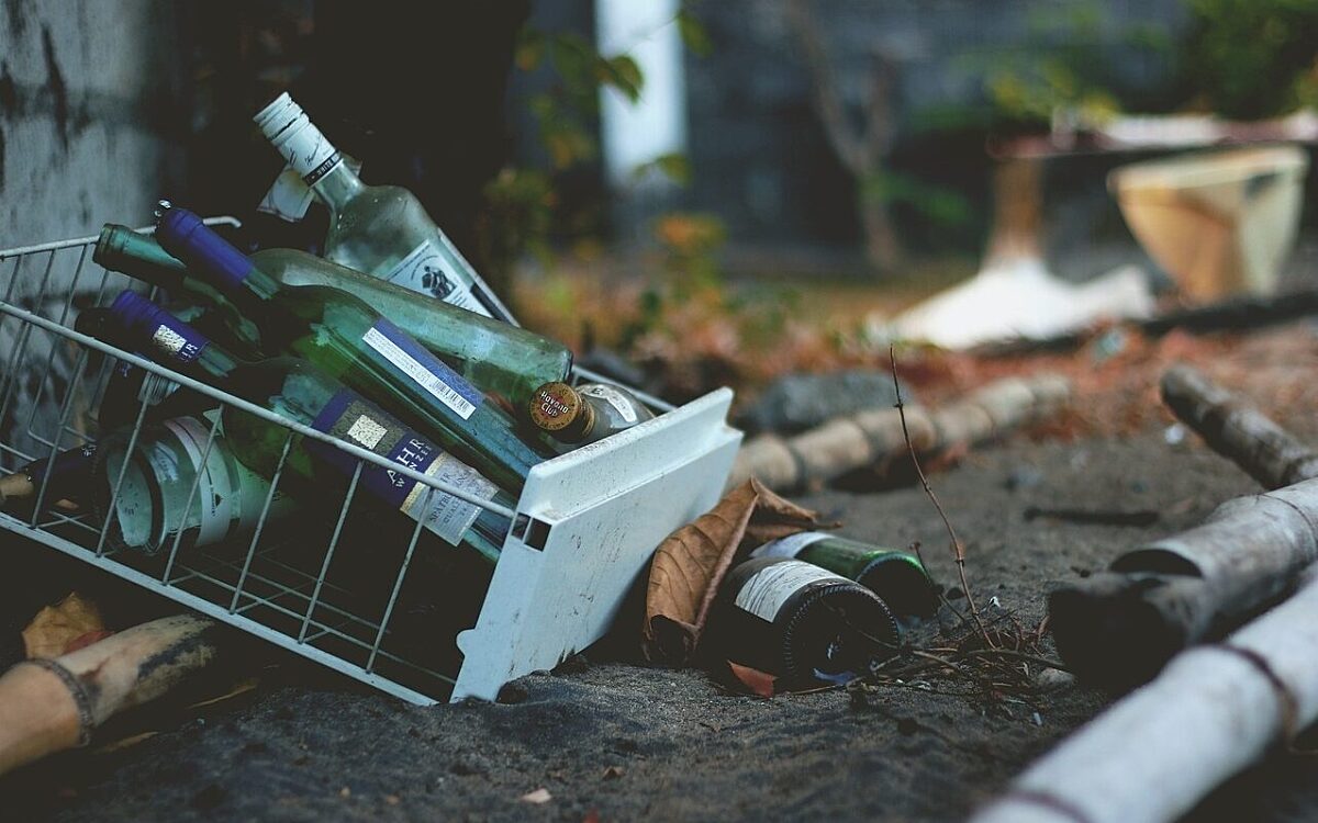 Alkohol Müll Alkohol Müll