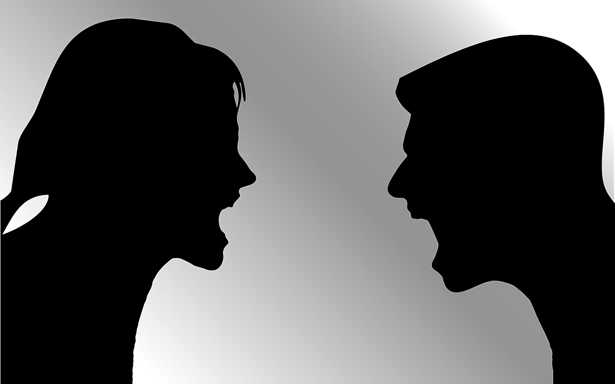 Streit anschreien Streit anschreien