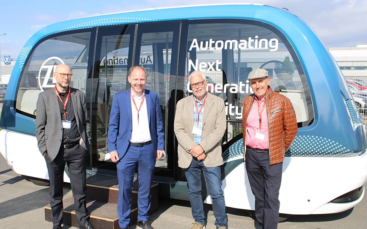 Autonomes shuttle KT Autonomes shuttle KT