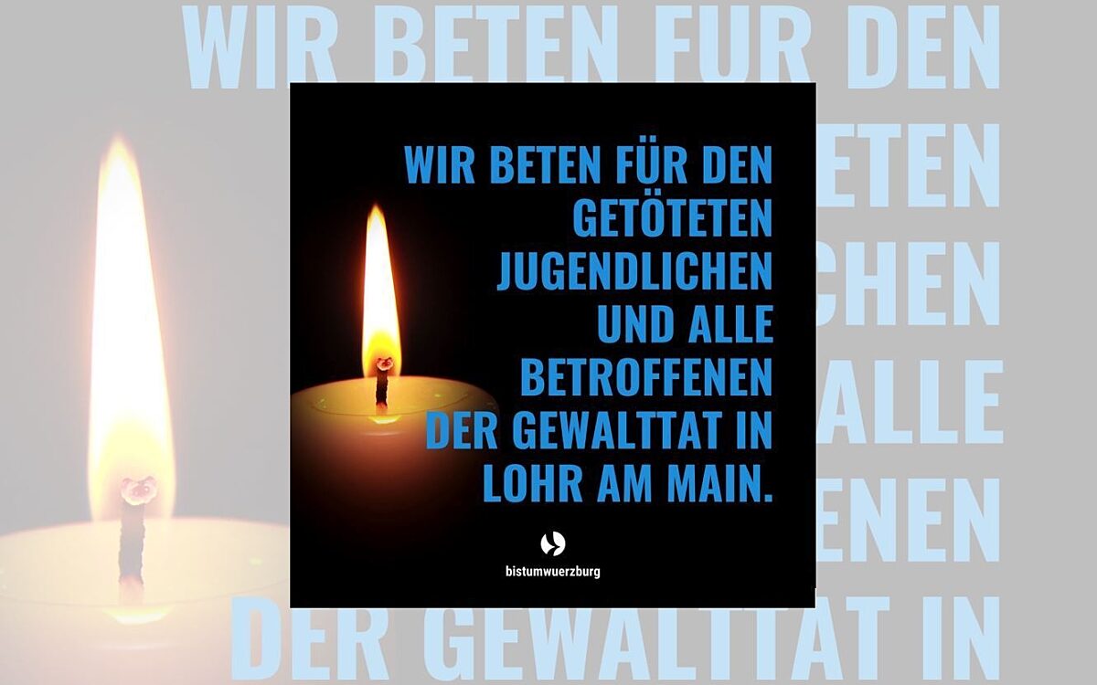 Der Facebook-Post des Bistum Würzburg Der Facebook-Post des Bistum Würzburg