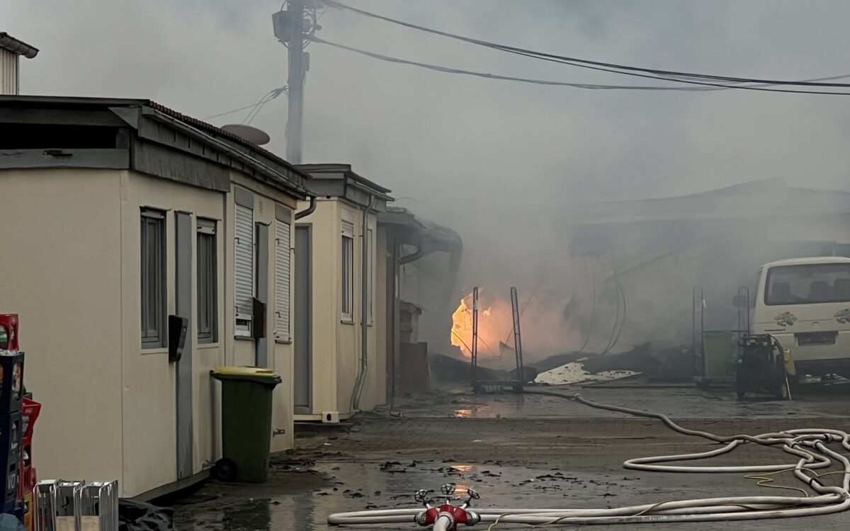 Brand im Freizeitland Geiselwind Brand im Freizeitland Geiselwind