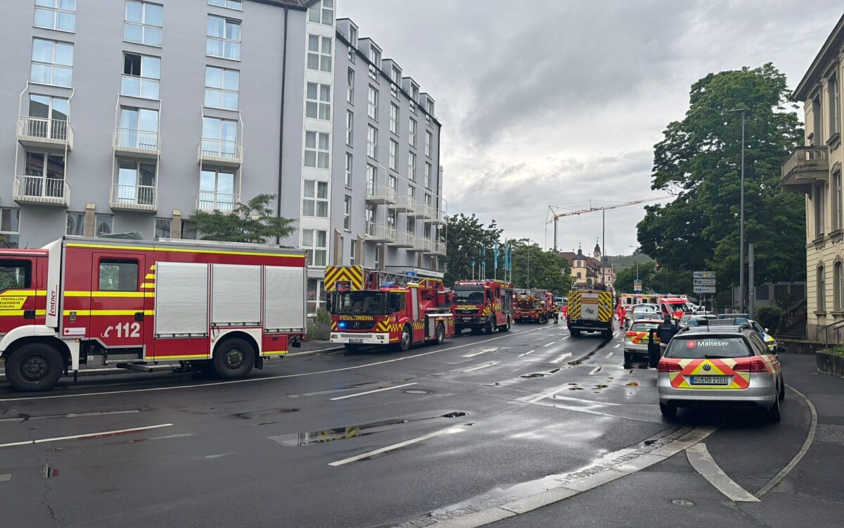 Brandalarm UKW Pleicherwall Brandalarm UKW Pleicherwall