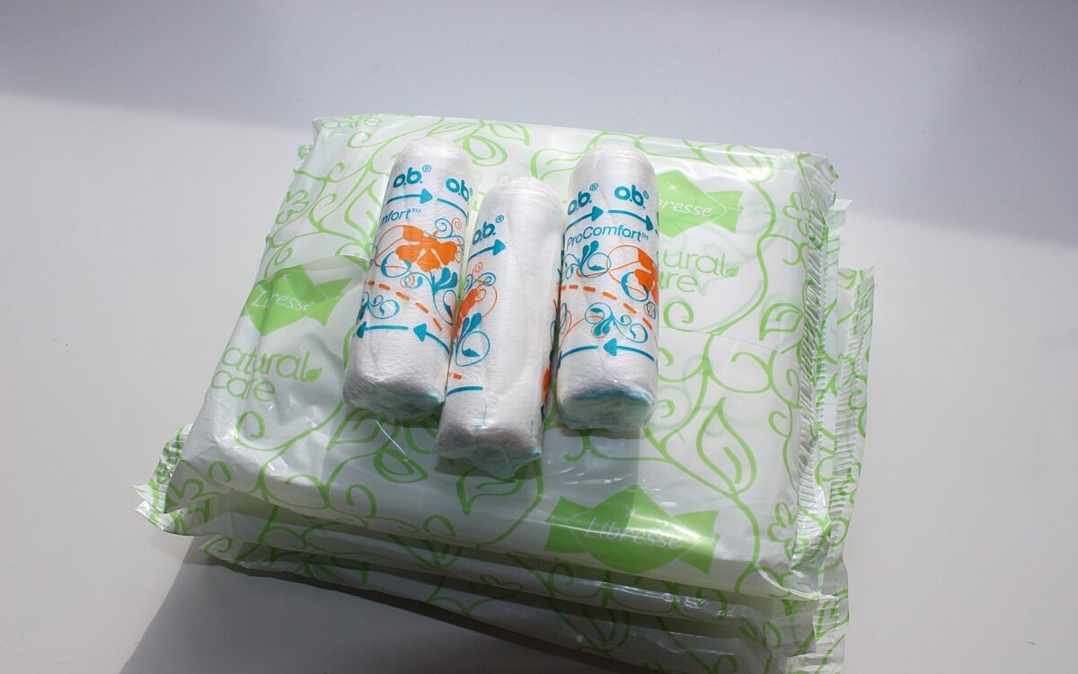 Periodenprodukte Binden Tampon Periodenprodukte Binden Tampon