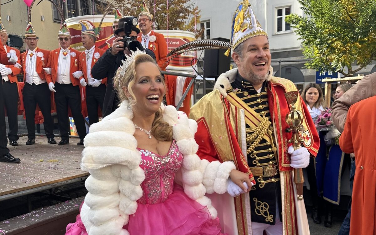 Das neue Würzburger Prinzenpaar 2025