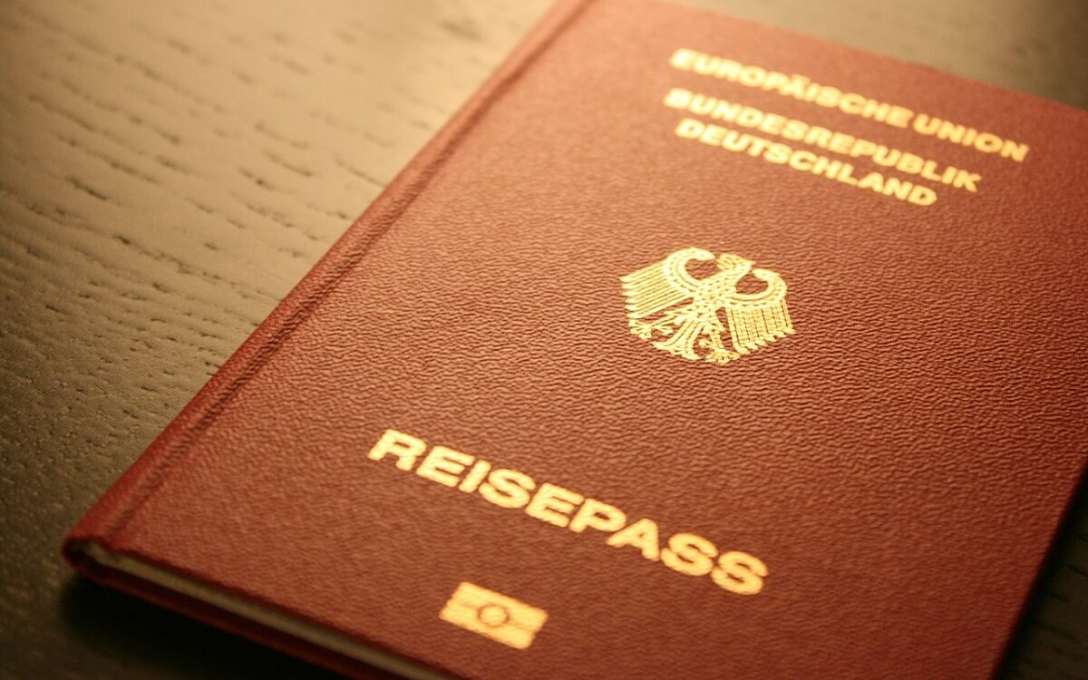 deutscher Reisepass deutscher Reisepass