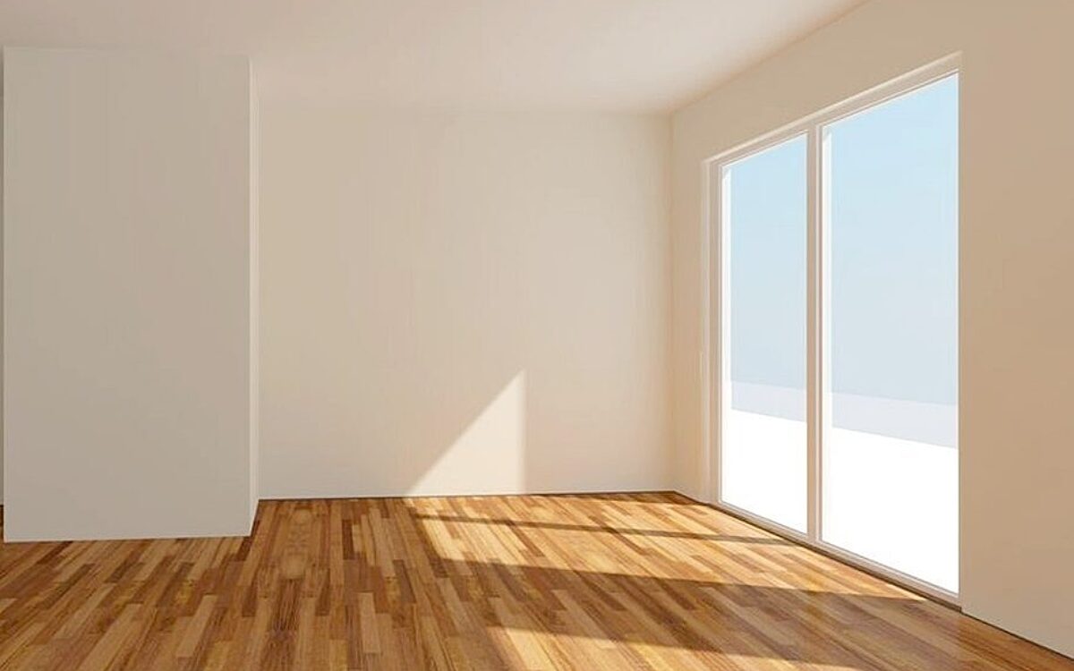 Eine neue Wohnung lichtdurchflutet Eine neue Wohnung lichtdurchflutet