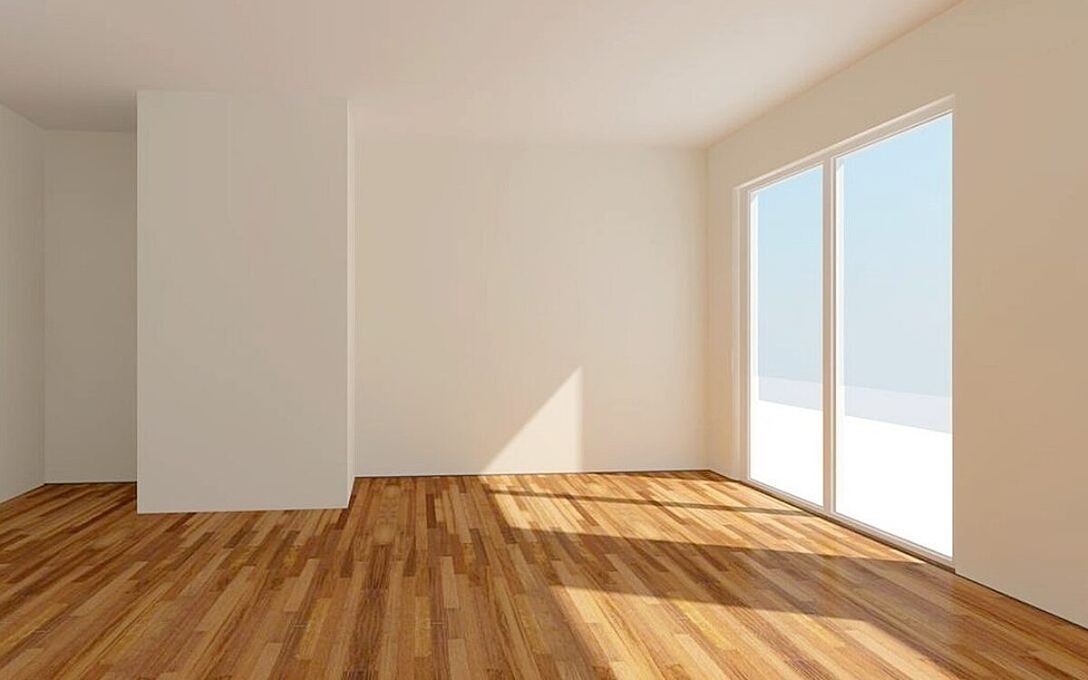 Eine neue Wohnung lichtdurchflutet Eine neue Wohnung lichtdurchflutet