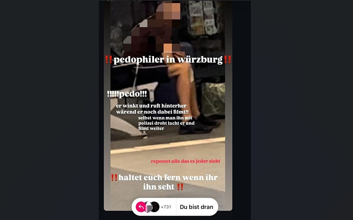 Dieser Fahndungsaufruf wird aktuell viel geteilt. Die Polizei rät, das nicht zu tun. Der Mann wurde von unserer Redaktion unkenntlich gemacht. Dieser Fahndungsaufruf wird aktuell viel geteilt. Die Polizei rät, das nicht zu tun. Der Mann wurde von unserer Redaktion unkenntlich gemacht.