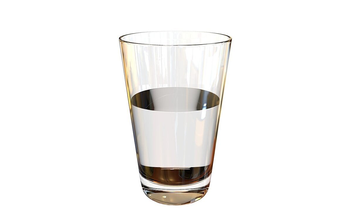 Ein Glas voll Wasser Ein Glas voll Wasser